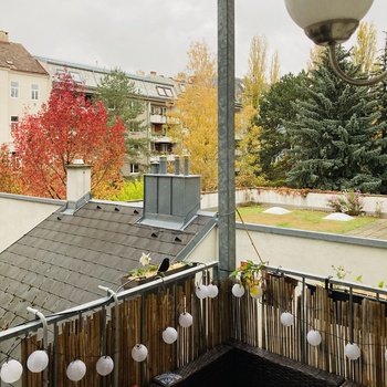 Mein Novemberbalkon